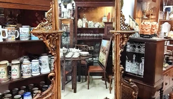 Gran espejo recibidor Luis Xv muy antiguo