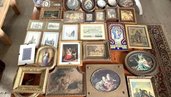 Gran Lote De Cuadros Varios