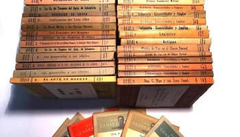 Gran lote de libros Biblioteca Gral Artigas mas algunos suplementos