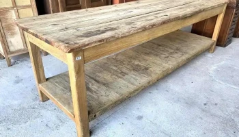 Gran Mesa Torno De Panaderia 3, 07 X 0,97 X 0,90 Alto