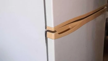 heladera con frezzer  funcionando