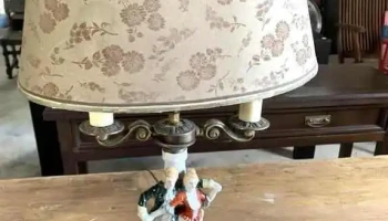 Lampara Figura Pareja De Baile