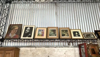 Lote De Cuadros Varios Y Gobelino