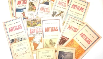 Lote de Fasciculos de Artigas Edic El Pais, 2 tomos El Ciclo Artiguista y otro
