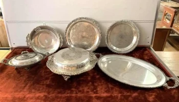 Lote De Piezas De Platina