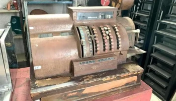 Maquina Registradora National En Chapa