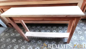 Mesa arrime recibidor  macizo , maderas antiguas