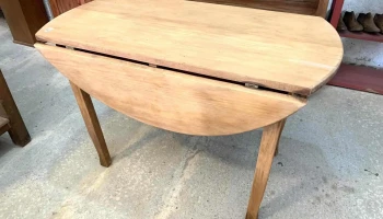 Mesa Circular  De Cocina Con Alas 1,16 Diam