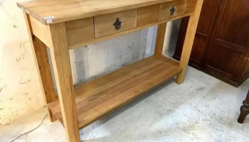 Mesa De Arrimo 1,20 X 0,36 X 0,80 Alto