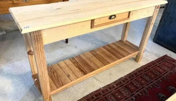 Mesa De Arrimo 1 Cajon 1,40 X 0,40 X 0,80 Alto