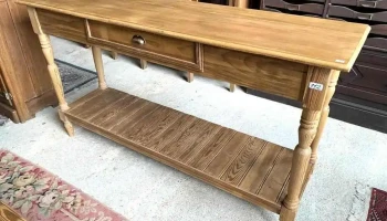 Mesa De Arrimo 1 Cajon 1,60 X 0,43 X 0,88 Alto