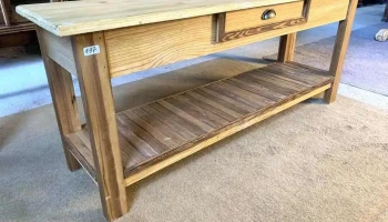 Mesa De Arrimo Baja 1 Cajon 1,50 X 0,40 X 0,62 Alto