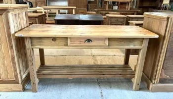 Mesa De Arrimo Con Cajon 1,60 X 0,60 X 0,78 Alto
