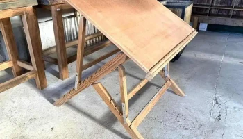 Mesa De Dibujo Regulable En Altura 1,20 X 0,90