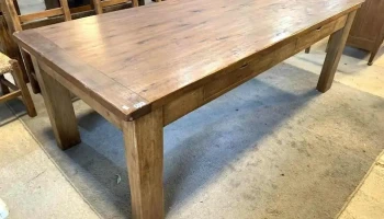 Mesa De Salon 2 Cajones 2,15 X 0,95 X 0,75 Alto