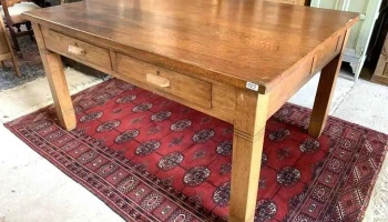 Mesa Ecritorio En Roble  2 Cajones 1,50 X 1,10 X 0,79 Alto