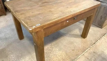 Mesa En Roble 1 Cajon 1,30 X 0,90 X 0,75 Alto