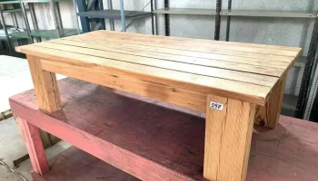 Mesa Ratona En Pinotea 1,20 X 0,60 X 0,35 Alto