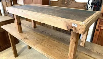 Mesa Ratona En Pinotea 1,22 X0,53 X 0,46 Alto