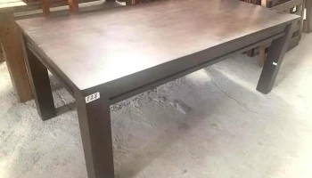 Mesa Ratona Lustre Oscuro 1,20 X 0,60 0,47 Alto