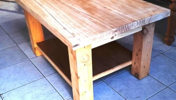 Mesa ratona maciza paraíso
