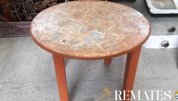 mesa ratona tapa circular (tapete de diario)