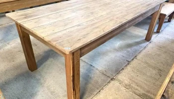 Mesa Rustica  De Comedor 2,30 X 1m X 0,80