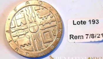 Moneda de plata de la Fao
