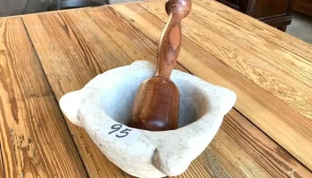 Mortero Con Pilon 0,17 Diam, 0,10 Alto