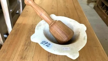 Mortero Con Pilonde Lapacho 0,20 De Diametro