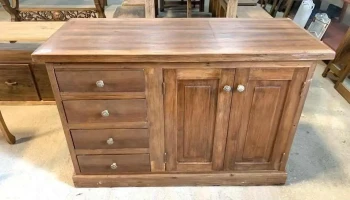 Mueble Bajo 4 Caj 2 Puertas 1,15 X 0,48 X 0,75 Alto