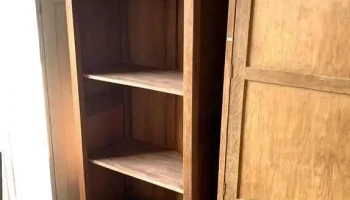 Mueble Estante En Roble 0,82 X 0,49 X 2,22 Alto