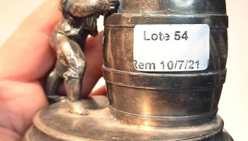 Palitero americano de metal niño con barril