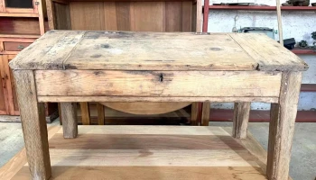 Pupitre Bajo Con Tapa 1m X 0,50 X 0,55 Alto