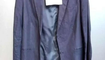Saco de verano, color azul para dama talle 42