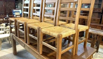 Sillas Asiento Totora