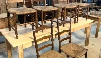 Sillas Provenzales Asiento Totora (alguna P/ Ajustar)
