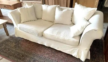 Sillon De 2 Cuerpos Con Almohadones 2,06 X 0,90 X 0,75
