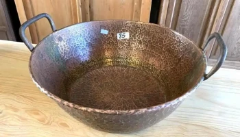 Tacho De Cobre 0,38 X 0,14 Alto