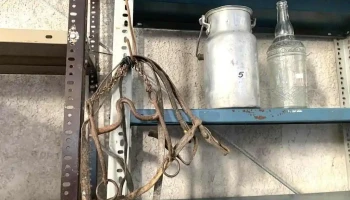 Tarro Lechero, Botella Aceite Manzanares Y 1 Freno