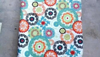 tela interior-exterior diseño mandala colores (3,50 x 1,40)