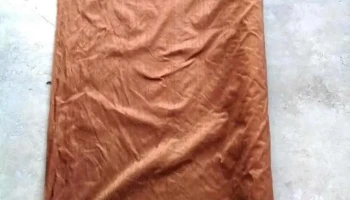 tela ocre shantun seda natural (8,60 x 1,40)