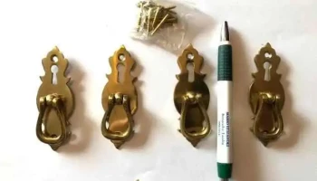 tiradores para puerta de estilo en bronce nuevos