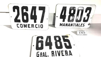 Tres Chapas De Puerta