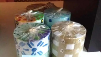 velas cilindro variadas