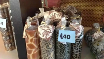 velas suanzi animal print africanas