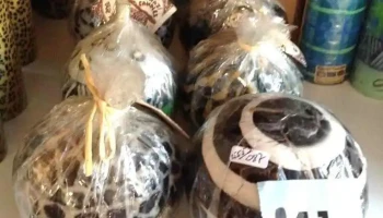 velas tipo pelotas