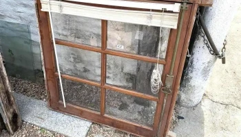 Ventana De Madera 1 Hoja 0,90 X 0,90