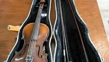 Violin Copia Alemana Stradivarius con 2 Arcos y Estuche