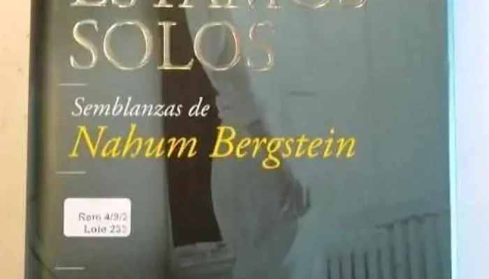 1 Libro: No estamos solos de: Nahum Bergstein